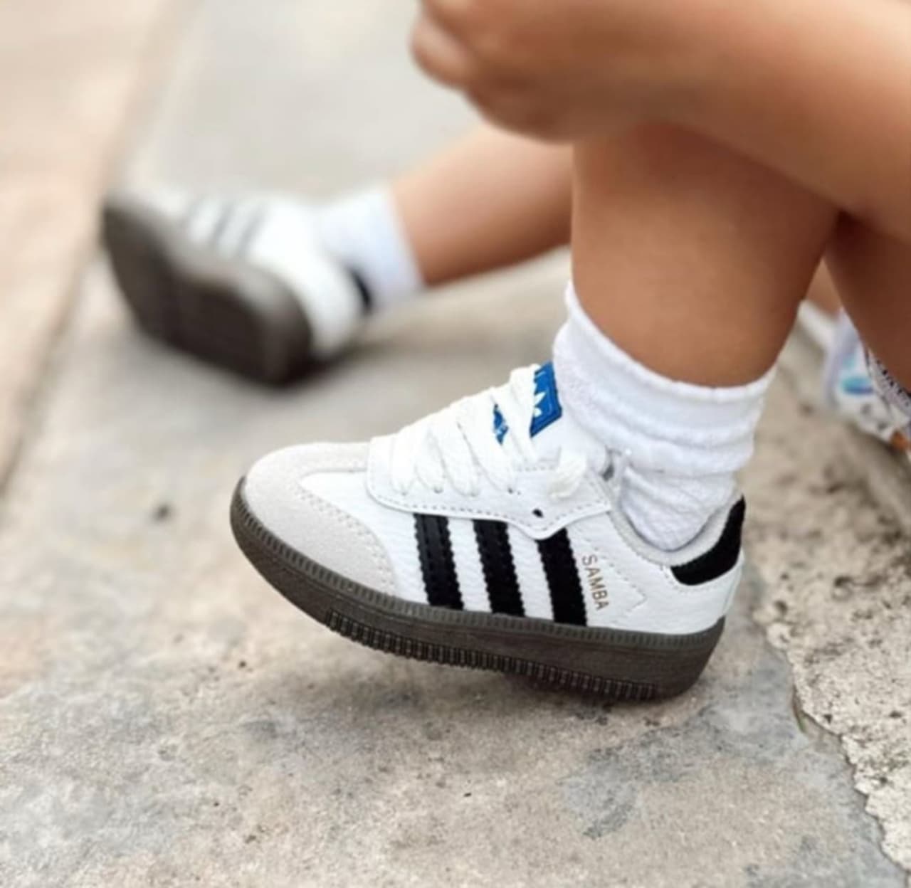Adidas samba çoçuk – Beyaz siyah