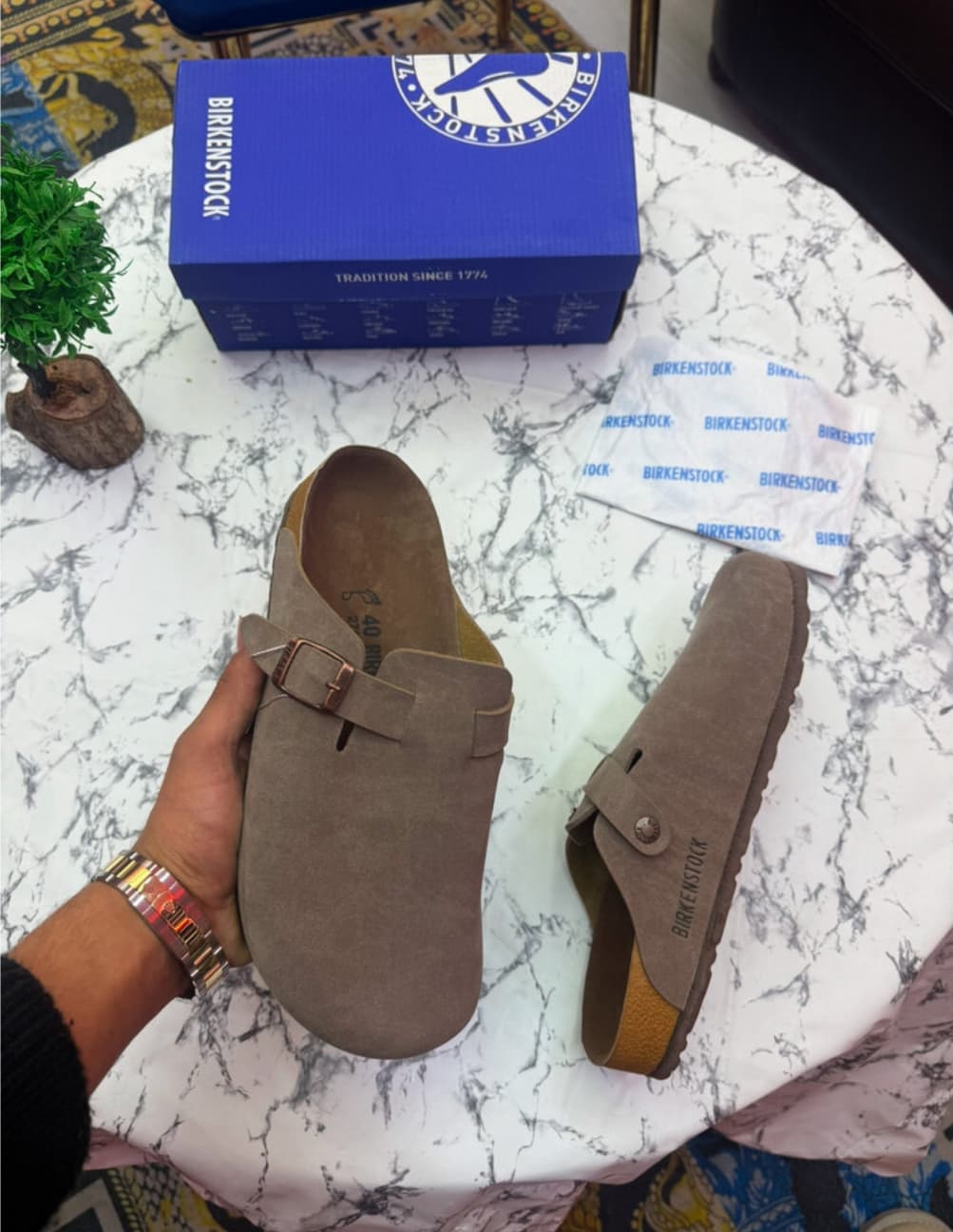 Birkenstock Boston – Kum
